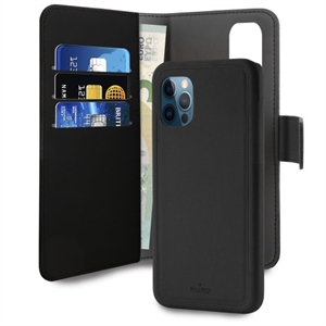 PURO Magnetisk Wallet Detachable 2i1 for iPhone 12 Mini